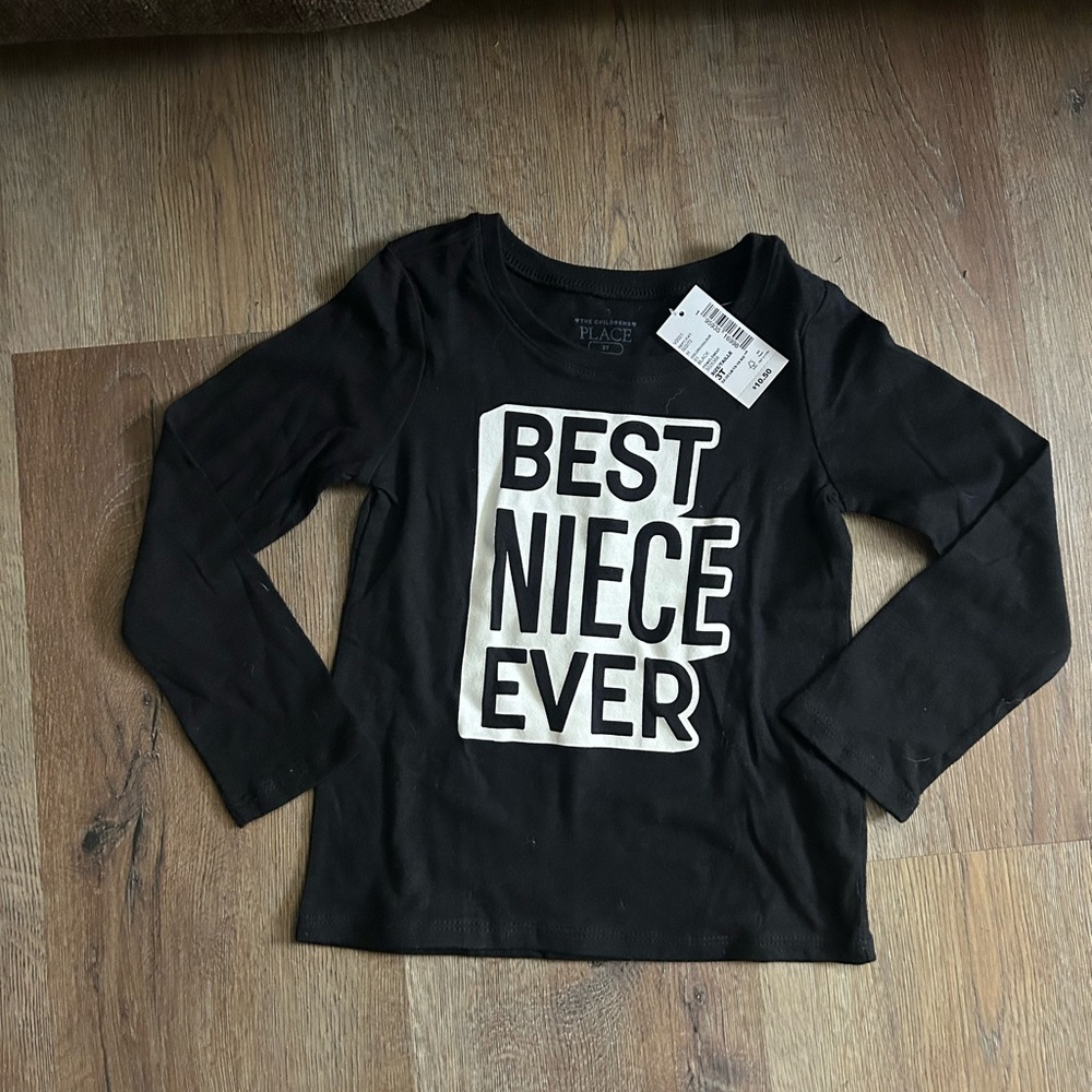 Black Kids Shirt - Best Niece Ever